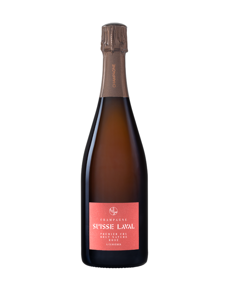 Champagne Suisse Laval Brut Nature Rosé
